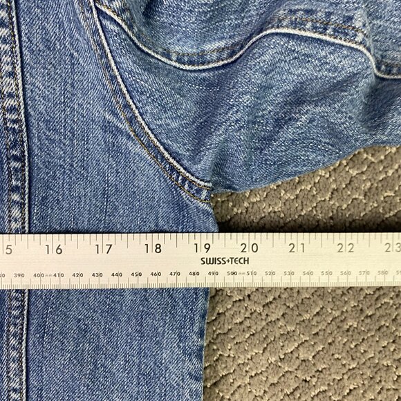 Vintage 90s Ralph Lauren Jeans Co. Denim Trucker Jacket Women's Medium Blue Jean - Picture 7 of 11